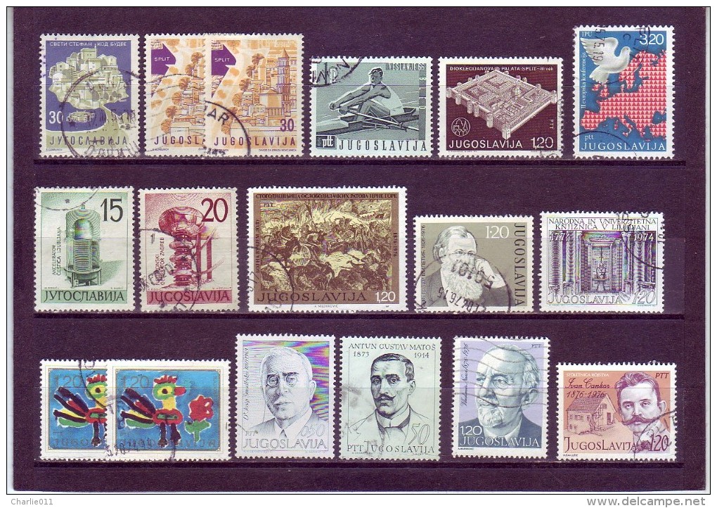 YUGOSLAVIA-LOT 10 - Collections, Lots & Series