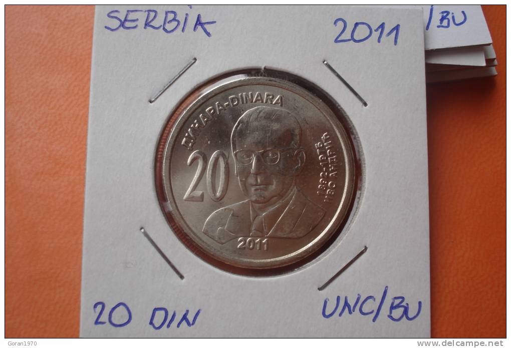 Serbia 20 Dinara 2011 UNC / BU - Serbie