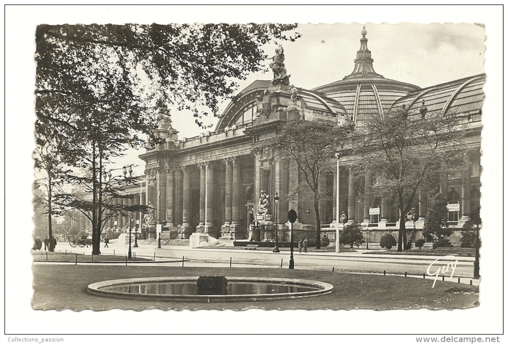 Cp, 75, Paris, Le Grand Palais, Voyagée 1947 - Altri & Non Classificati