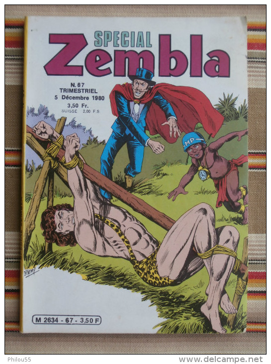 Special ZEMBLA Trimestriel  N° 67 1980 - Zembla
