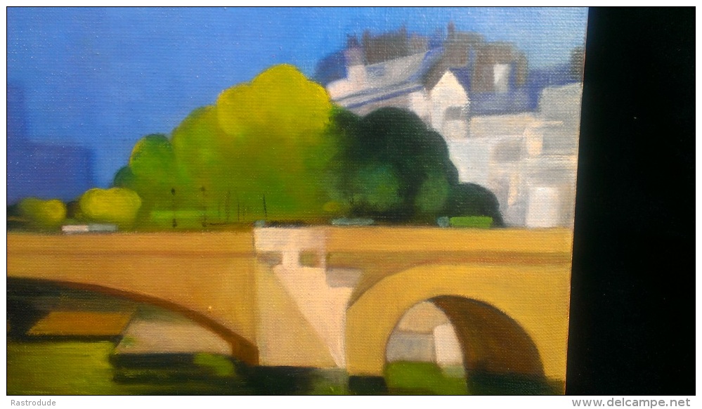 Oil On Canvas - Notre Dame - After Defossez - Oleo