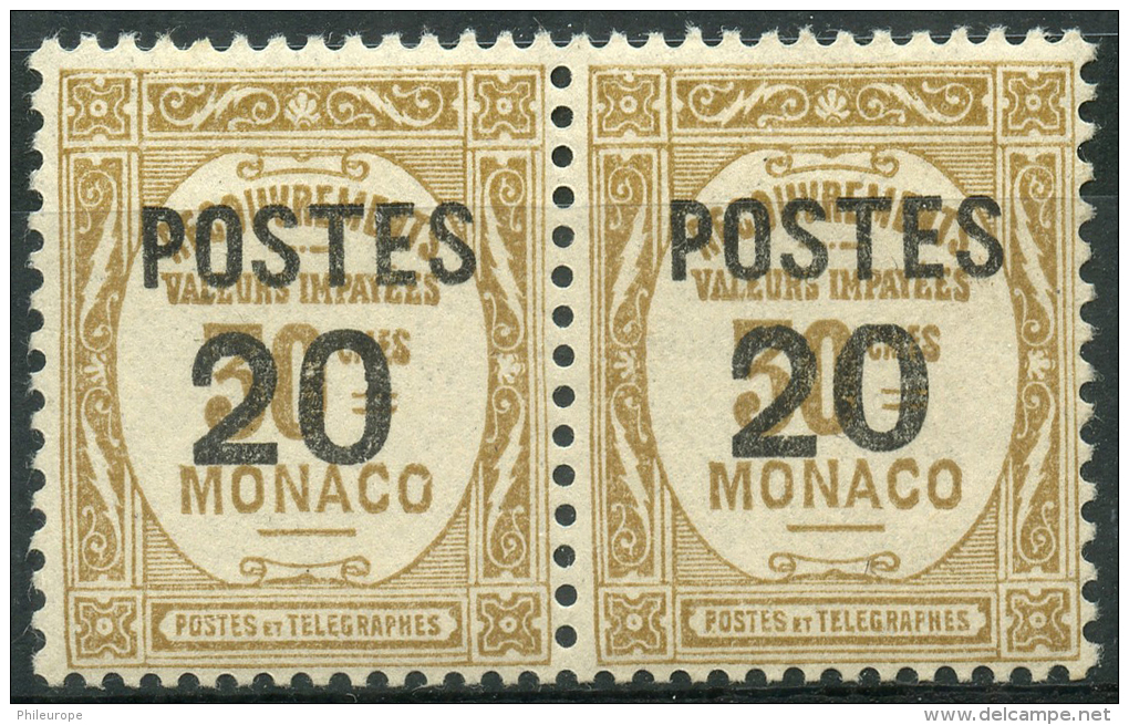 Monaco (1937) N 143a ** (Luxe) Petit Zero - Altri & Non Classificati