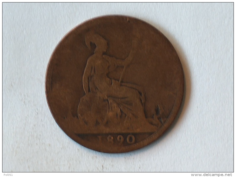 Grande-Bretagne 1 Penny 1890 - D. 1 Penny