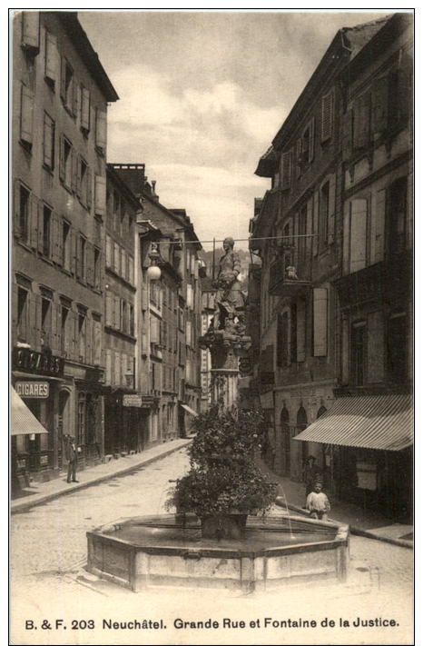 Neuchatel - Grande Rue - Neuchâtel