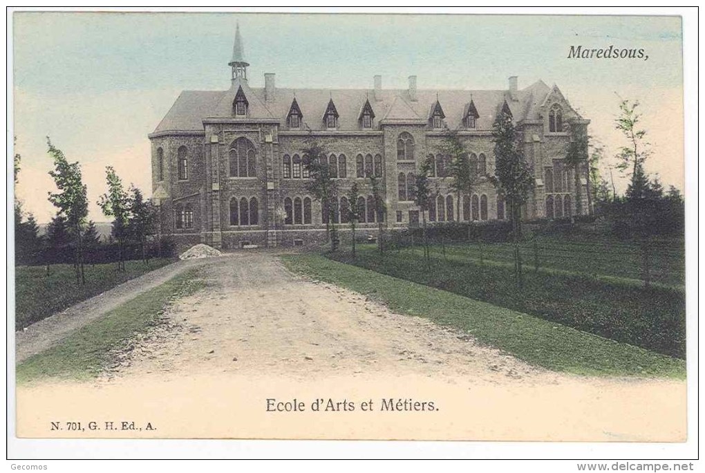 CPA MAREDSOUS - Ecole D'Arts Et Métiers - Autres & Non Classés