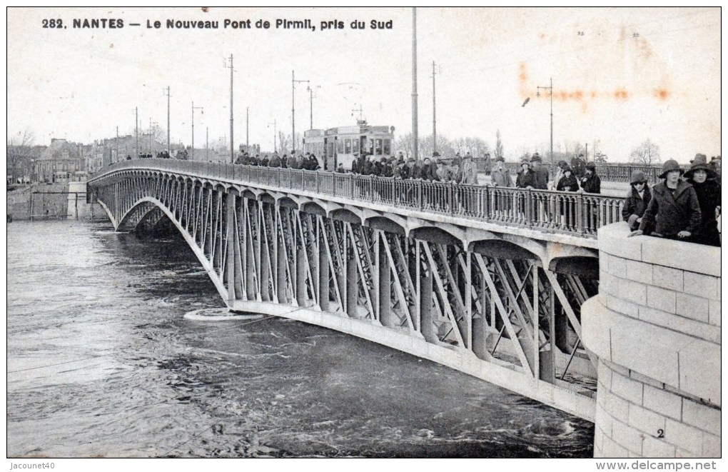 Nantes 44 Le Nouveau Pont De Permil - Nantes