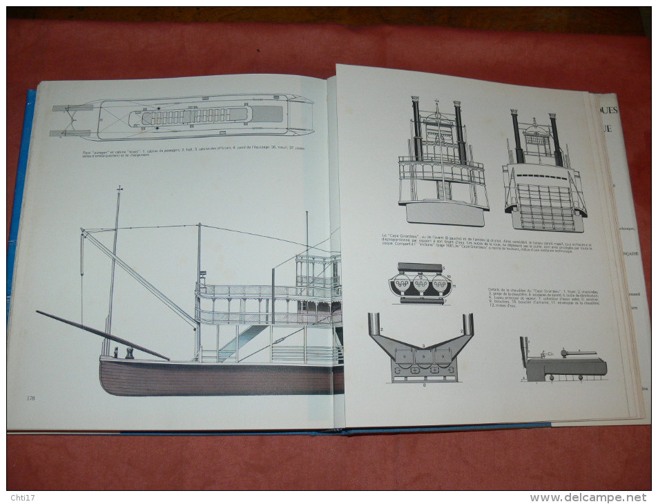 BATEAUX A ROUES  EUROPE  AMERIQUE DEPUIS 1736 STEAMER / LAUSANNE MISSISIPI  VAPEURS A ROUES SUISSE / EUROPE / ETATS UNIS - Bateau