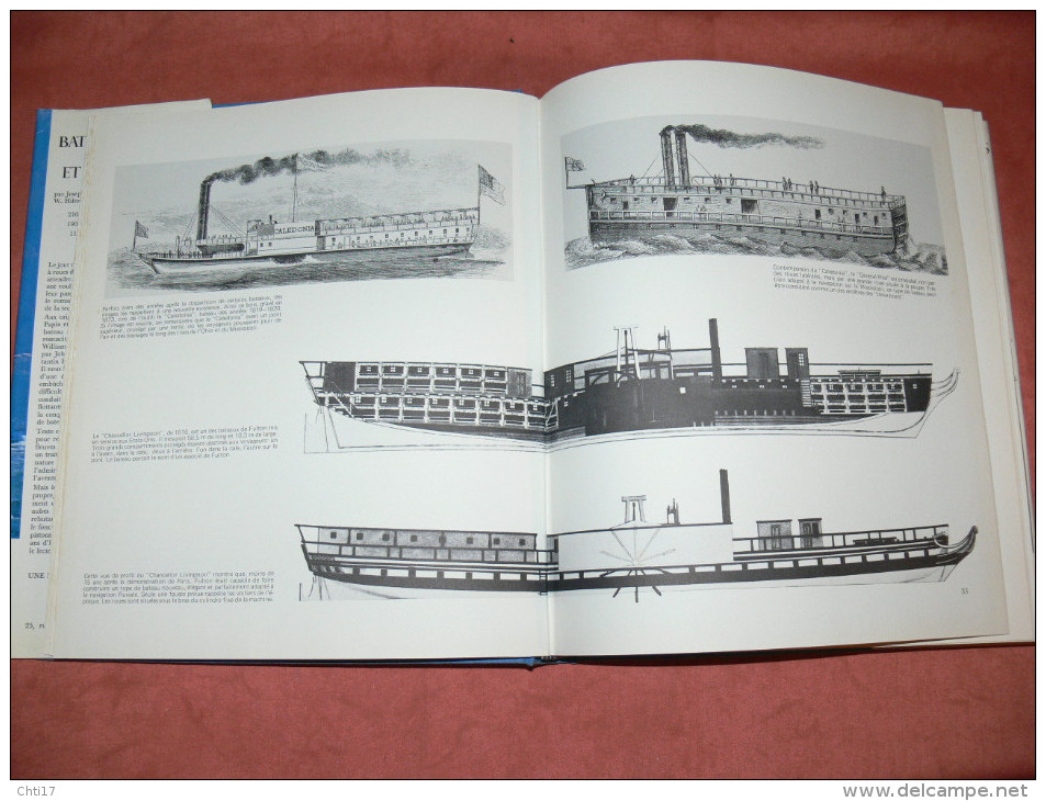 BATEAUX A ROUES  EUROPE  AMERIQUE DEPUIS 1736 STEAMER / LAUSANNE MISSISIPI  VAPEURS A ROUES SUISSE / EUROPE / ETATS UNIS