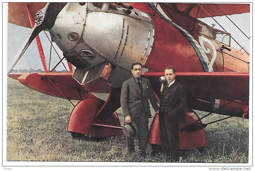 AVIATEUR - D. COSTES Et M. BELLONTE  - Raid Paris New York - 1-2 Septembre 1930 - Aviateurs