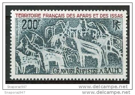 1974 Afars E Issars  Grafiti Graphites Set MNH** No18 - Altri & Non Classificati