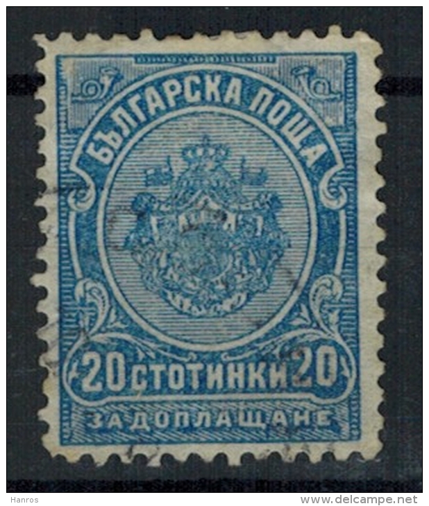 Bulgarien 1901/13 Wappen, MiNr. 18,  O, Zustand: Gut - Timbres-taxe