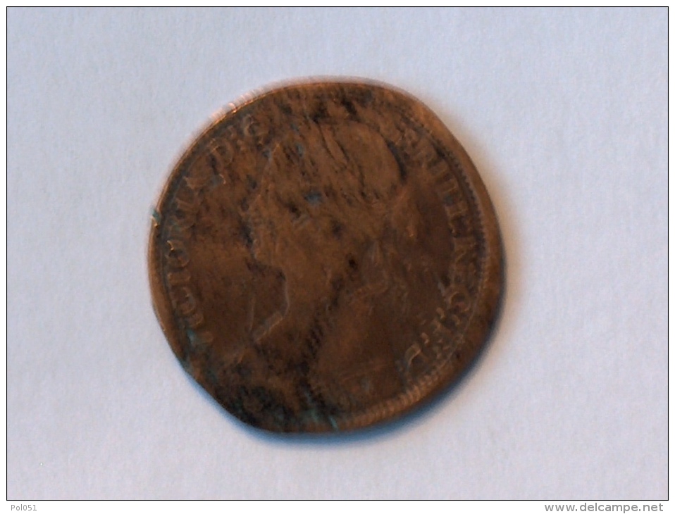 Grande-Bretagne Farthing Penny 1866 - B. 1 Farthing