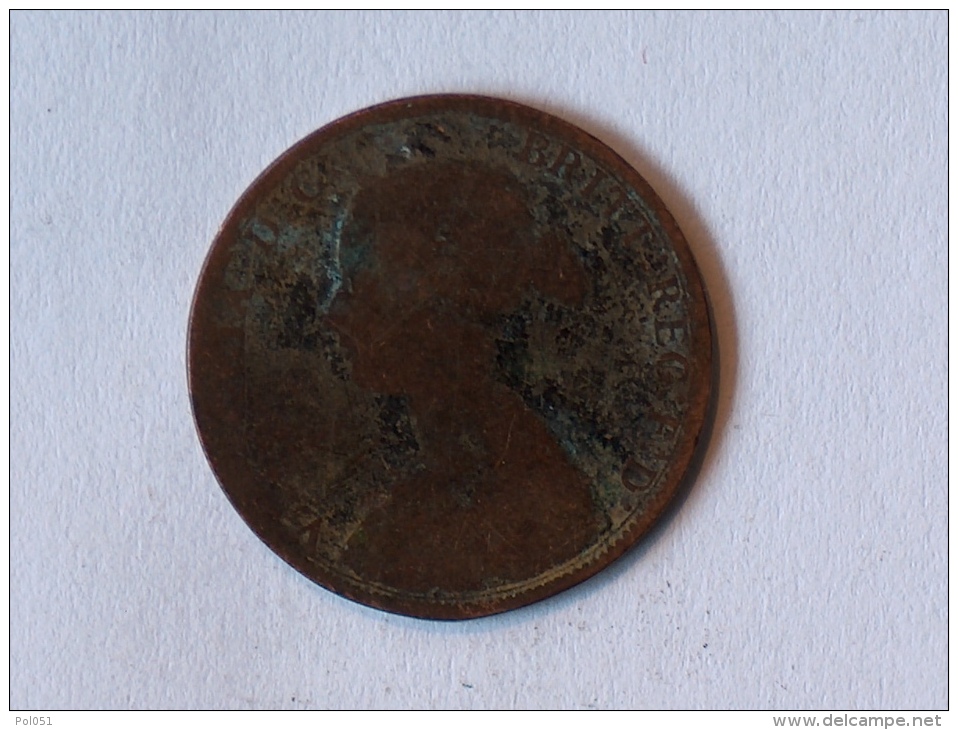 Grande-Bretagne 1/2 Half Penny 1861 - C. 1/2 Penny