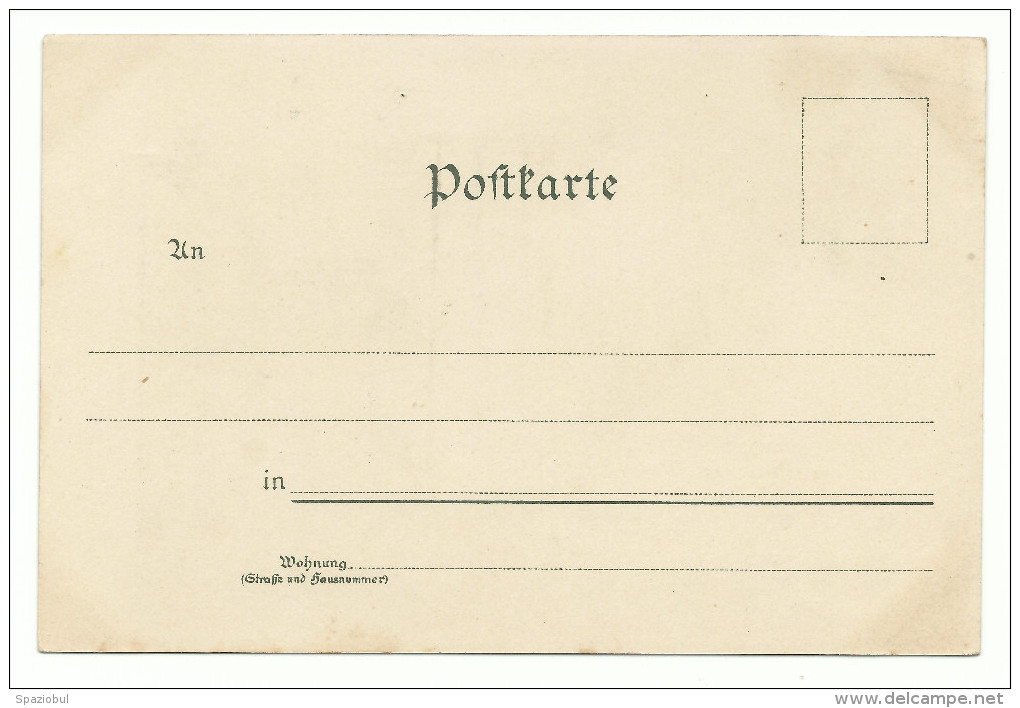 Zeno Diemer,  "Konstanz, Rathhaushofl". - Diemer, Zeno