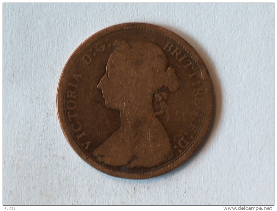 Grande-Bretagne 1/2 Half Penny 1887 - C. 1/2 Penny