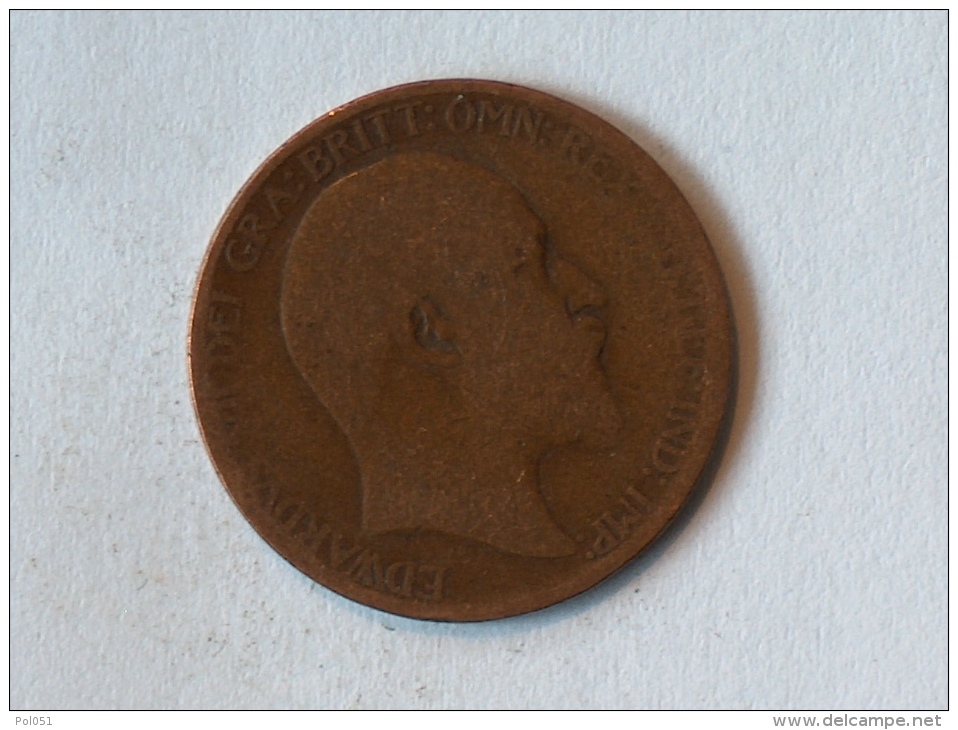 Grande-Bretagne 1/2 Half Penny 1909 - C. 1/2 Penny