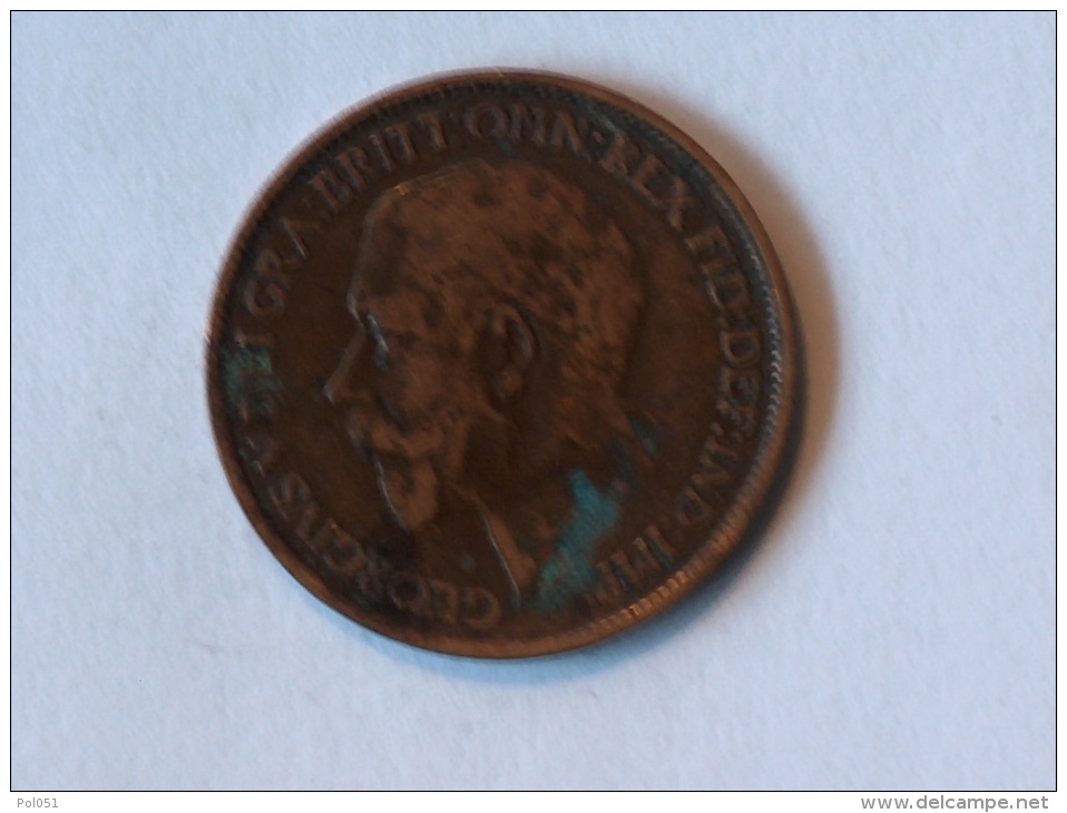 Grande-Bretagne 1/2 Half Penny 1916 - C. 1/2 Penny