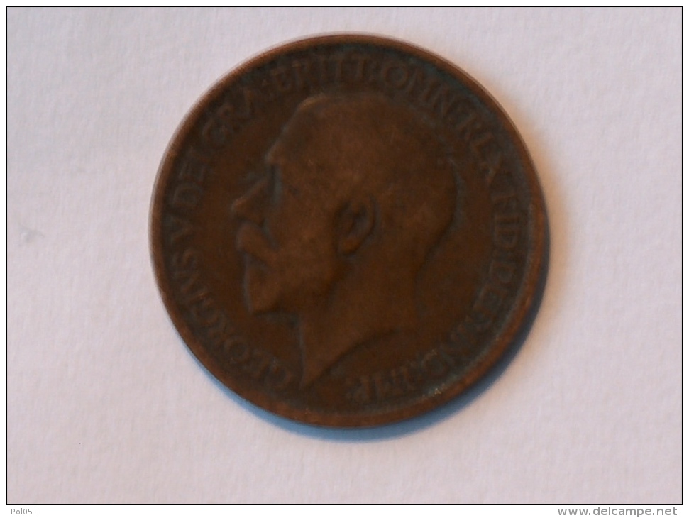 Grande-Bretagne 1/2 Half Penny 1919 - C. 1/2 Penny