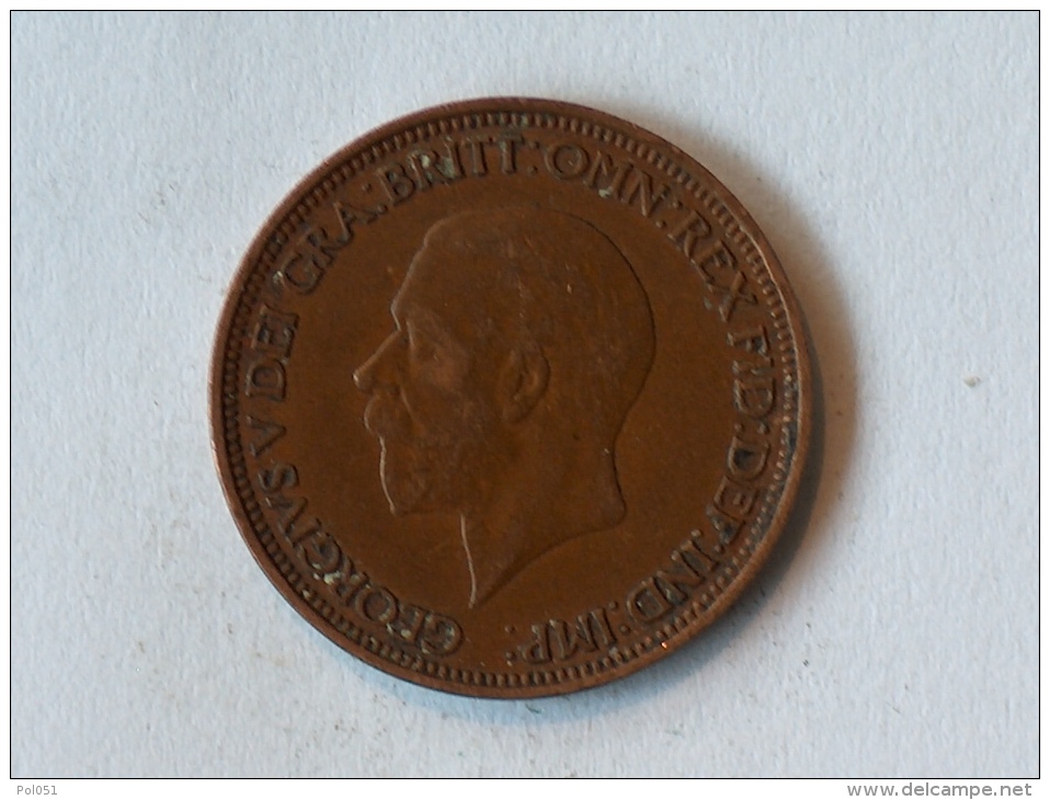 Grande-Bretagne 1/2 Half Penny 1929 - C. 1/2 Penny