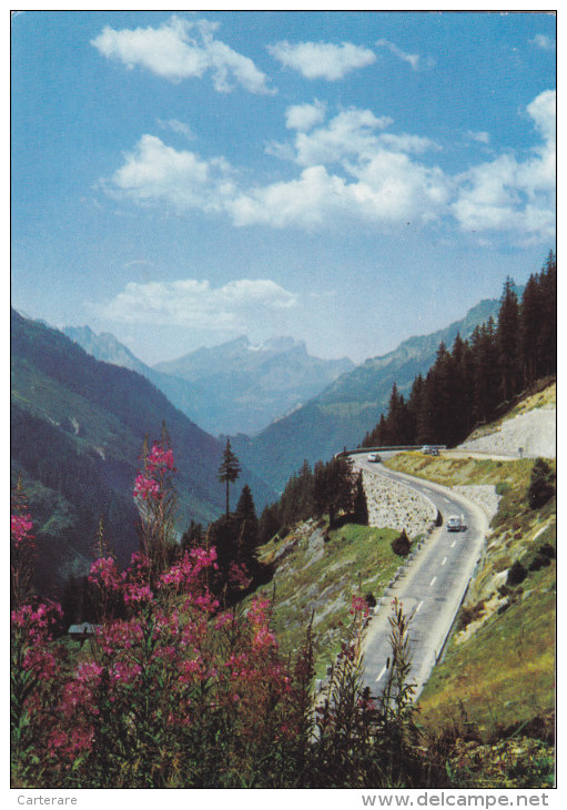 SUISSE,HELVETIA,SWISS,SWITZERLAND,SCWEIZ,SVIZZERA, URI,BERNE,SUSTEN-PASS,ALP ES URANAISE,ROUTE OUVERTE EN 1938,PHOTO BAU - Otros & Sin Clasificación