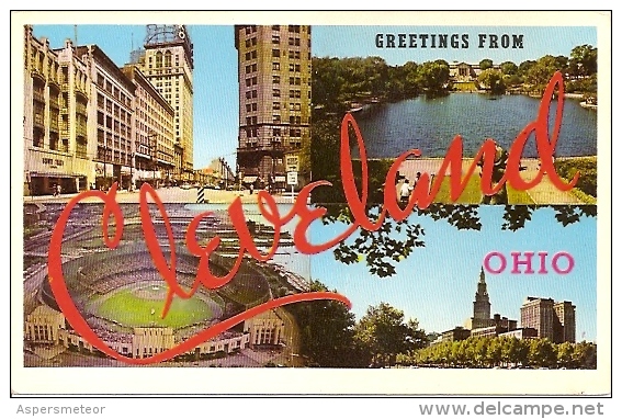 OHIO-CLEVELAND: MULTIVIEW POSTCARD FROM CLEVELAND, OHIO. UNCIRCULATED. GECKO. - Cleveland