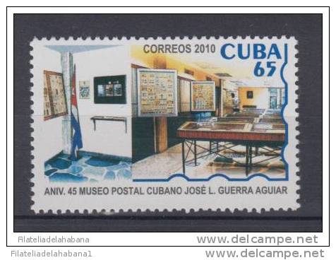 2010.43 CUBA 2010 MNH. 45 ANIV DEL MUSEO POSTAL CUBANO. JOSE L. GUERRA AGUIAR. POSTAL MUSEUM. - Neufs