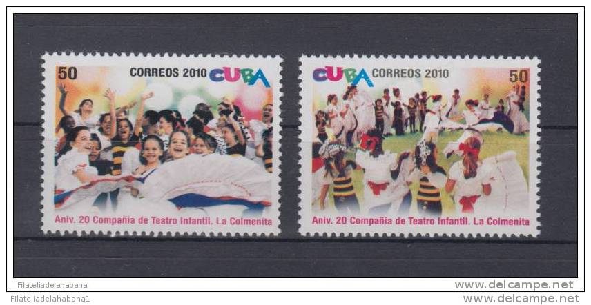 2010.53 CUBA 2010 MNH. 20 ANIV DE LA COMPAÑIA "LA COLMENITA". CHILDREN THEATER - Unused Stamps