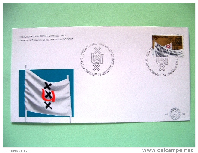 Netherlands 1982 FDC Cover - University Of Amsterdam - Lettres & Documents