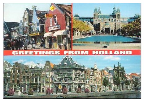 36-263 // NL-  GREETINGS From  AMSTERDAM VOLENDAM  HAARLEM - Other & Unclassified