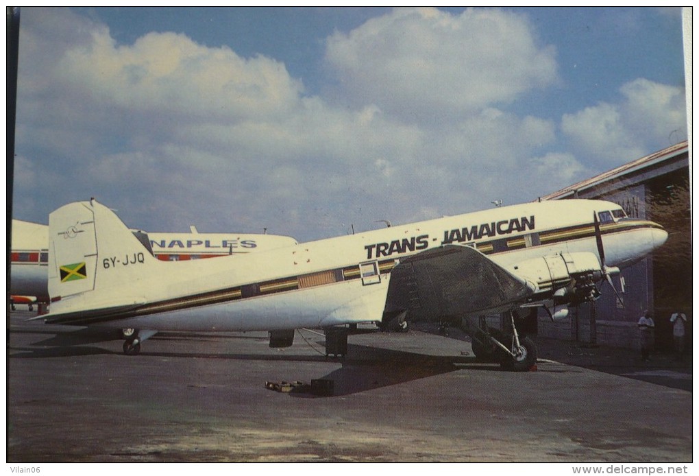 DC 3       TRANS JAMAICAN   6Y JJQ - 1946-....: Moderne