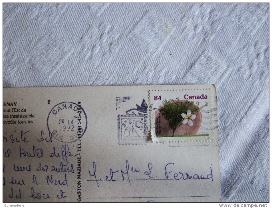 CANADA / LOT DE 17 JOLIES CARTES / TOUTES LES PHOTOS ET DESCRIPTIFS