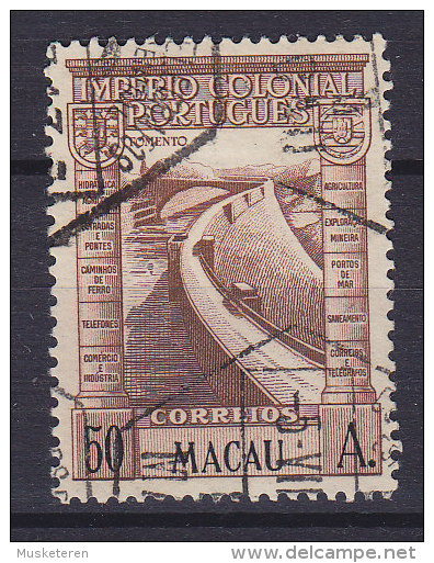 Macau 1938 Mi. 312     50 A Stausee (Symbol De Fortschritts) - Used Stamps