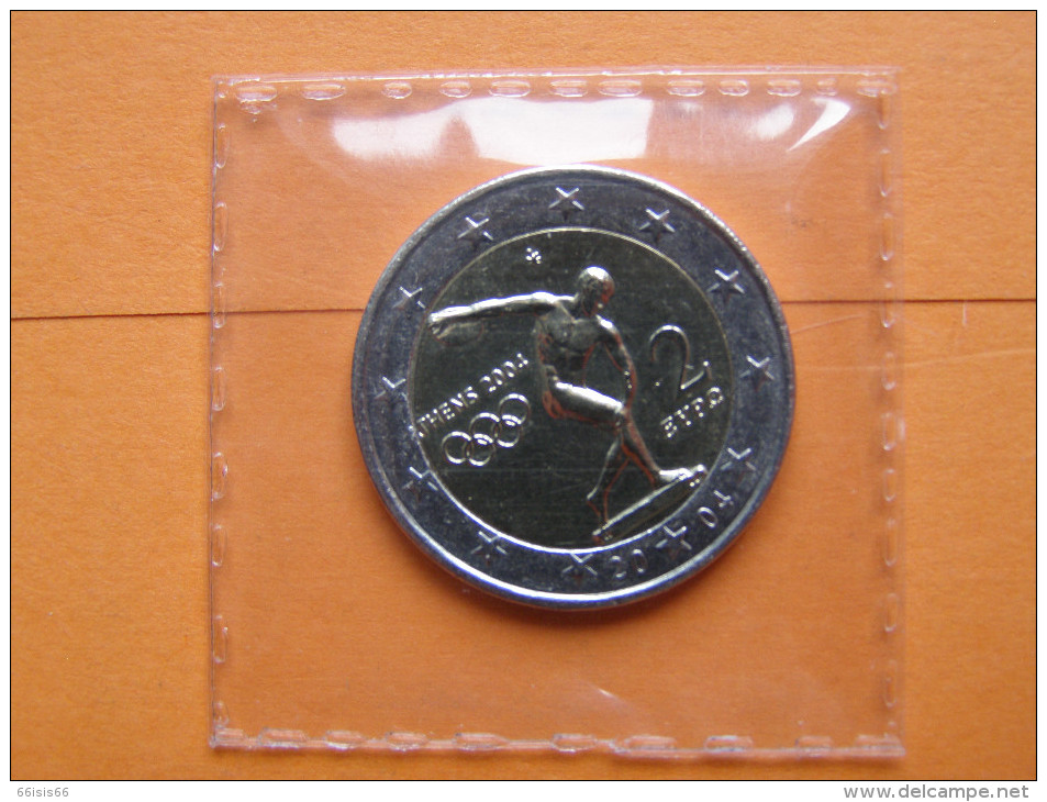 Pieces De 2 Euro Grece 2004 Commemorative  (Tres Belle) - Grèce