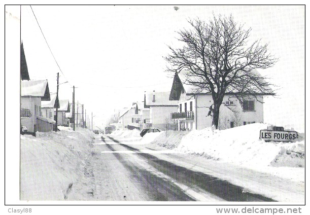 Z 1593  CPM   LES FOURGS PONTARLIER  SOUS LA NEIGE - Pontarlier