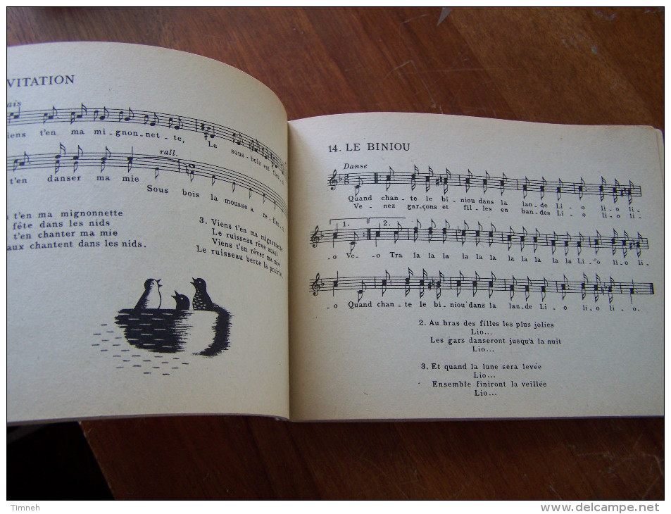 37 CHANSONS INDEDITES DE FRANCINE COCKENPOT 1949 VENTS DU NORD Editions Du Seuil DESSINS GEORGET - Musik