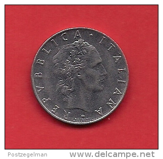 ITALY, 1965, Circulated Coin XF, 50 Lire, Stainless Steel, KM95, C1921 - 50 Lire