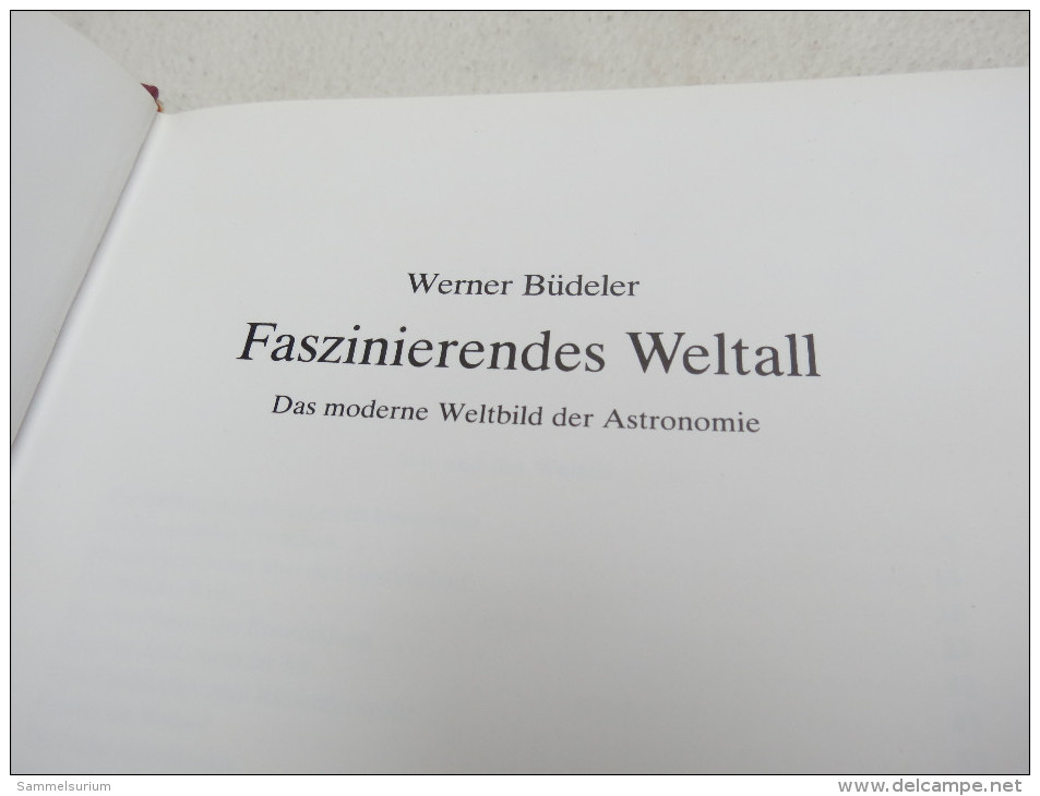 Werner Büdeler "Faszinierendes Weltall" Das Moderne Weltbild Der Astronomie - Biografía & Memorias