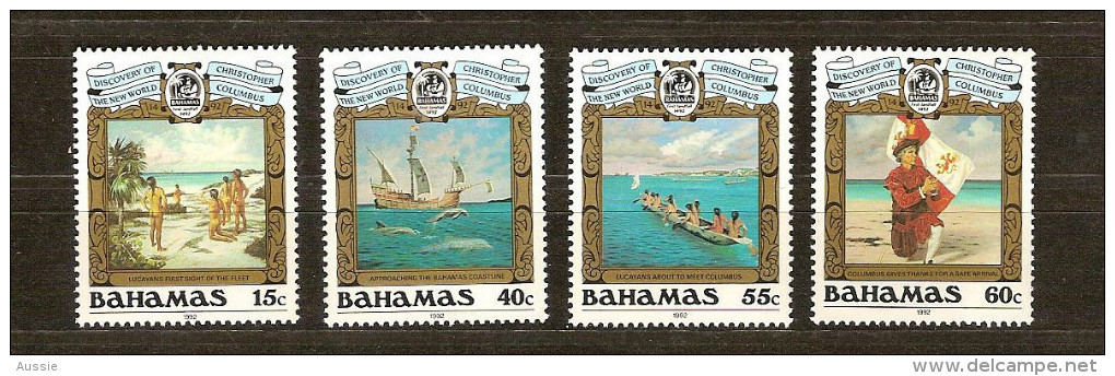 Bahamas Bahama's 1992 Yvertn° 768-72  *** MNH Cote 10 Euro Christophe Colomb - Bahamas (1973-...)
