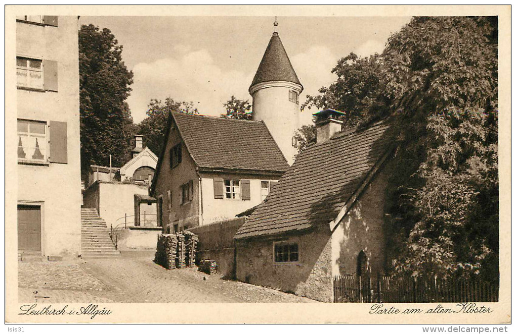 Allemagne - Germany - Bade Wurtemberg - Leutkirch I. Allgäu - Partie Am Alten Kloster - Bon état Général - Leutkirch I. Allg.