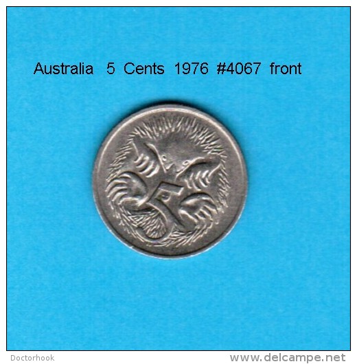 AUSTRALIA   5  CENTS  1976  (KM # 64) - 5 Cents