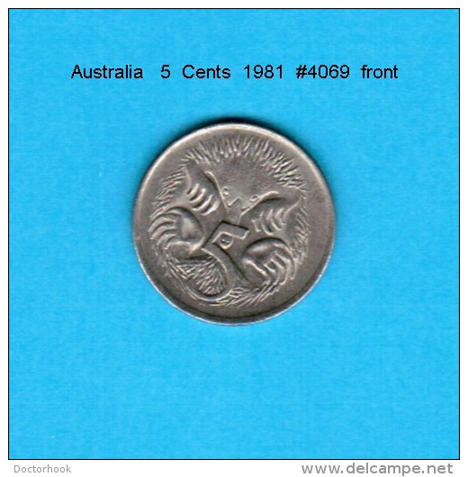 AUSTRALIA   5  CENTS  1981  (KM # 64) - 5 Cents