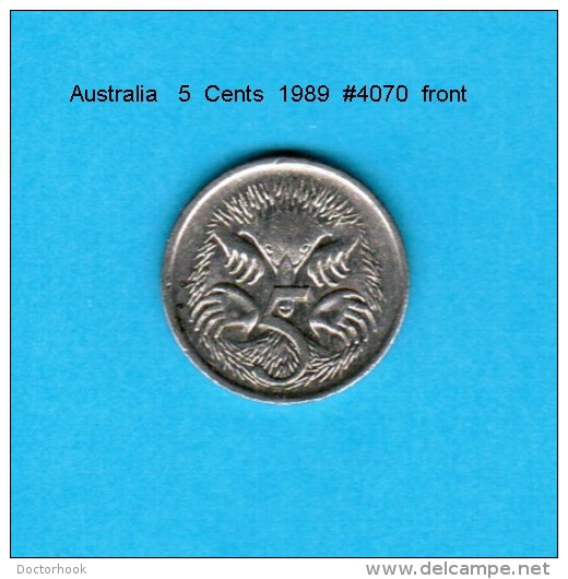 AUSTRALIA   5  CENTS  1989  (KM # 80) - 5 Cents