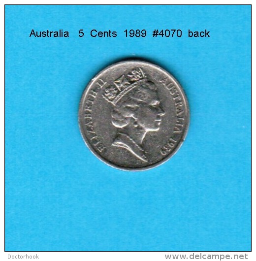 AUSTRALIA   5  CENTS  1989  (KM # 80) - 5 Cents