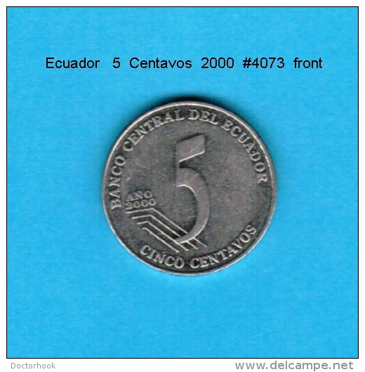 ECUADOR    5  CENTAVOS  2000  (KM # 105) - Ecuador