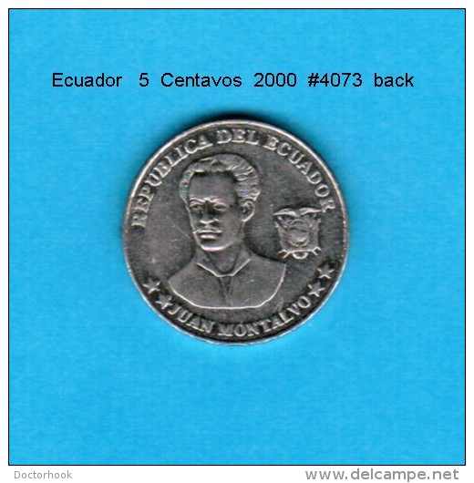 ECUADOR    5  CENTAVOS  2000  (KM # 105) - Ecuador