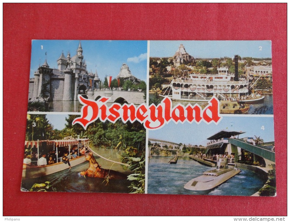 Disney > Disneyland  Multi View  Not Mailed  Ref 1247 - Disneyland