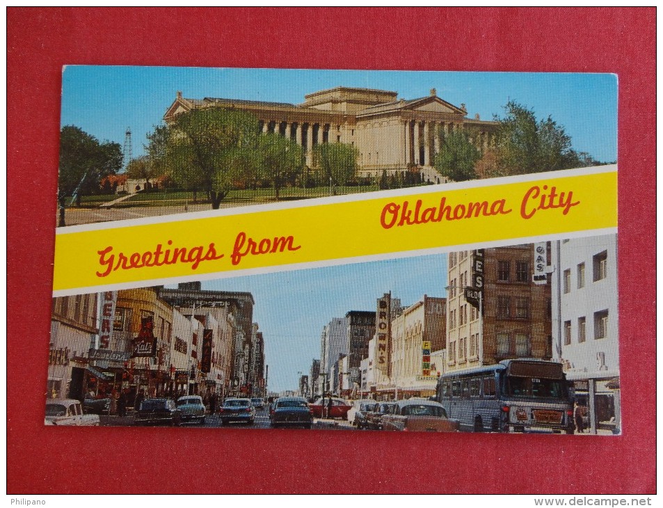 - Oklahoma > Oklahoma City  Street View   Greetings Not Mailed   Ref 1247 - Oklahoma City