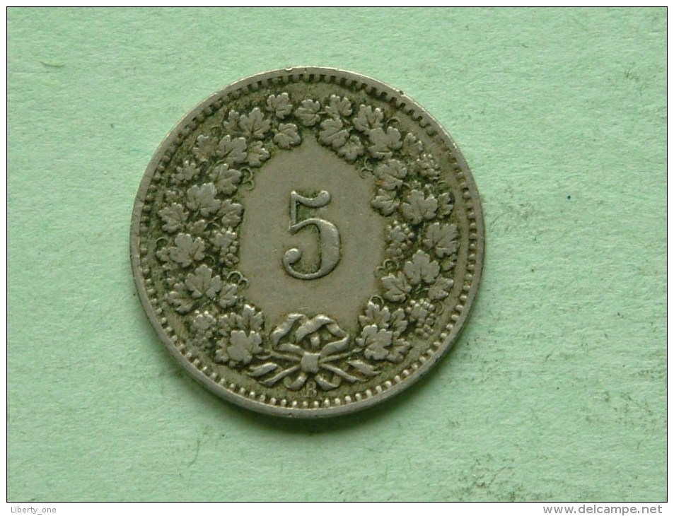 1893 B - 5 RAPPEN / KM 26 ( Uncleaned - For Grade, Please See Photo ) ! - Sonstige & Ohne Zuordnung