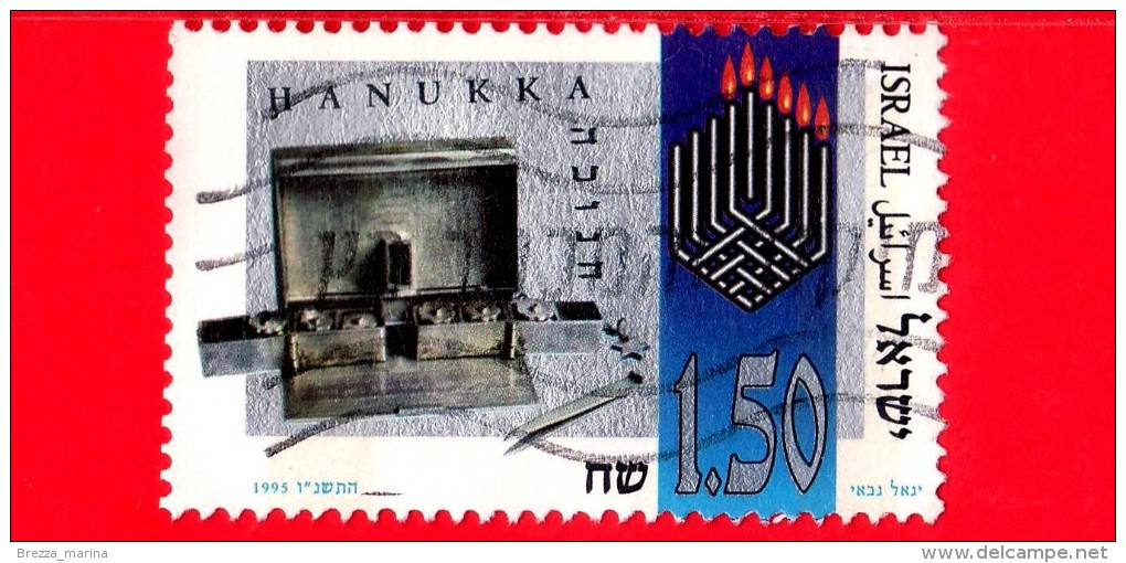 ISRAELE - Usato - 1995 - Hanukka - 1.50 - Used Stamps (without Tabs)