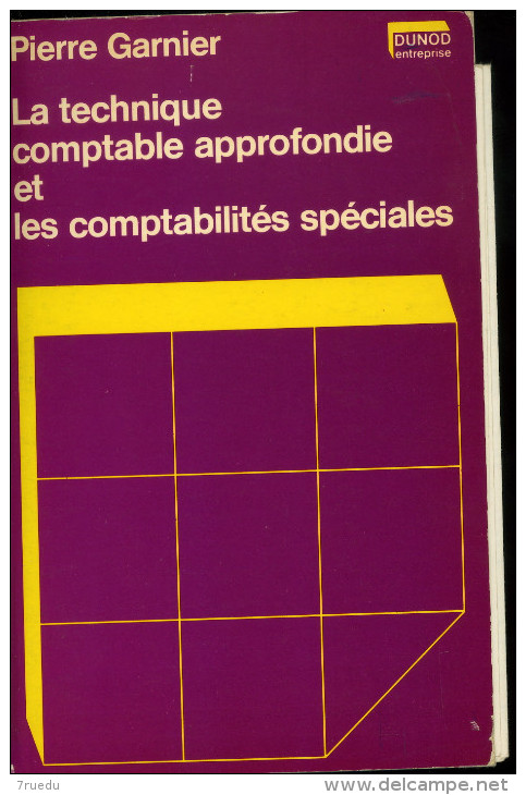 Pierre Garnier La Technique Comptable Approfondie Et Les Comptabilités Spéciales Dunod 2040055673 - 18+ Years Old